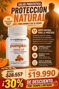 ACEITE DE SEMILLA DE CALABAZA 60CAPS - ¡30% OFF!