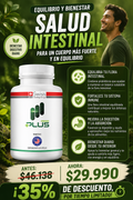 Bacterium Plus Complejo Probiótico 60 Caps - ¡35% OFF!