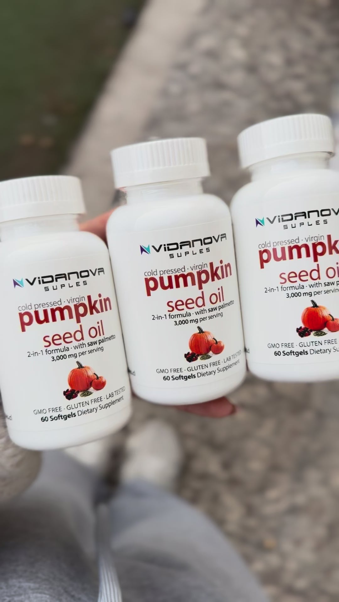 ACEITE DE SEMILLA DE CALABAZA 60CAPS - ¡30% OFF!